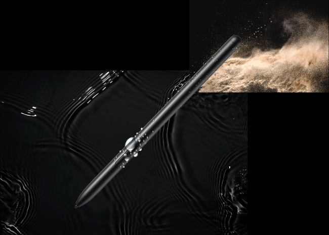 Galaxy Tab S9 z magnetycznie przypiętym rysikiem S Pen
