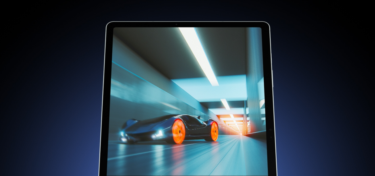 Ekran Galaxy Tab S9 FE demonstrujący odświeżanie 90 Hz