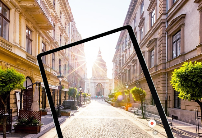 Galaxy Tab S9 FE ze wzmocnioną jasnością ekranu w plenerze