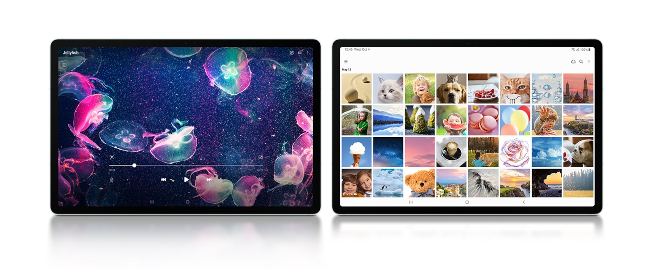 Schemat układu Exynos 1380 i karty microSD przy Galaxy Tab S9 FE