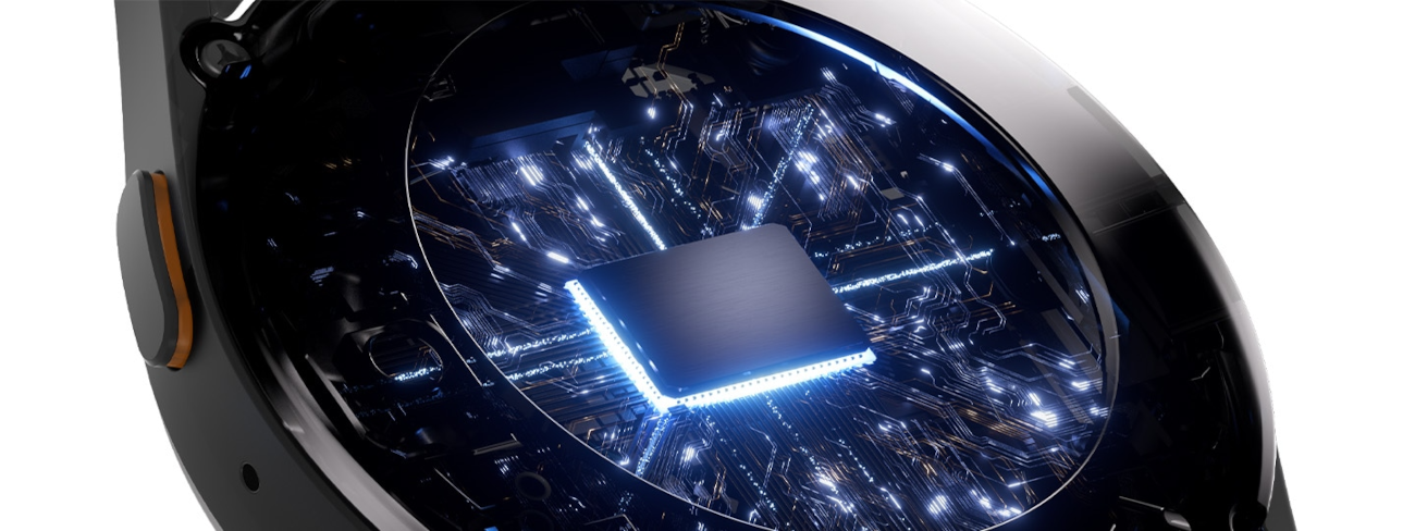 Infografika przedstawiająca procesor 3 nm Galaxy Watch7