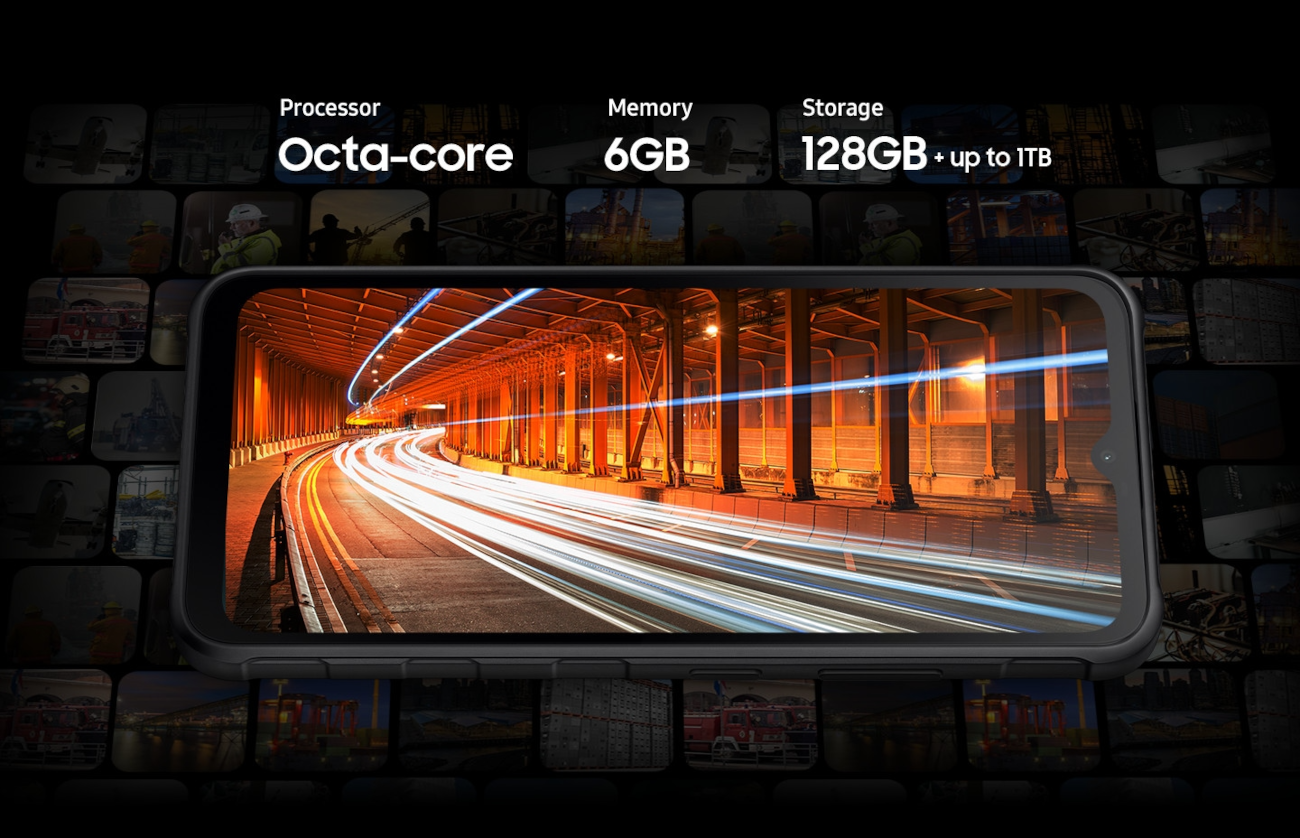 Samsung Galaxy XCover7 — ośmiordzeniowy procesor, 6 GB RAM i 128 GB pamięci z opcją microSD do 1 TB