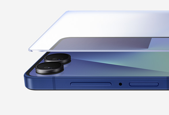 Galaxy Z Flip7 — szkło Corning Gorilla Glass Victus 2 na wyświetlaczu