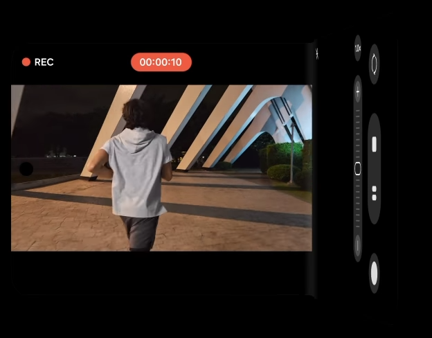 Samsung Galaxy Z Flip7 — nagrywanie wideo przy słabym oświetleniu