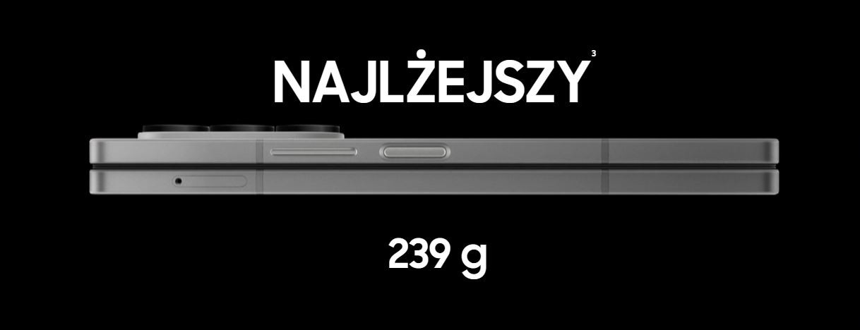 Galaxy Z Fold6 – smuklejsze wymiary