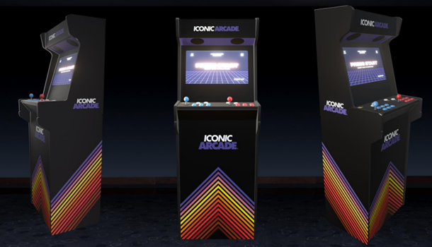 Gry retro z systemów Batocera i Recalbox na automacie ICONIC ARCADE