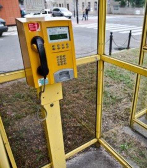 Popularność budek telefonicznych