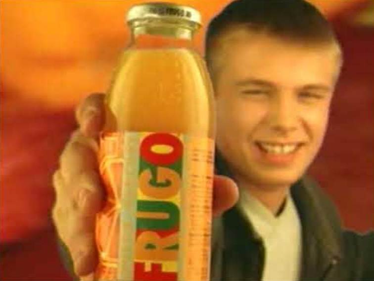 Reklamy napoju Frugo