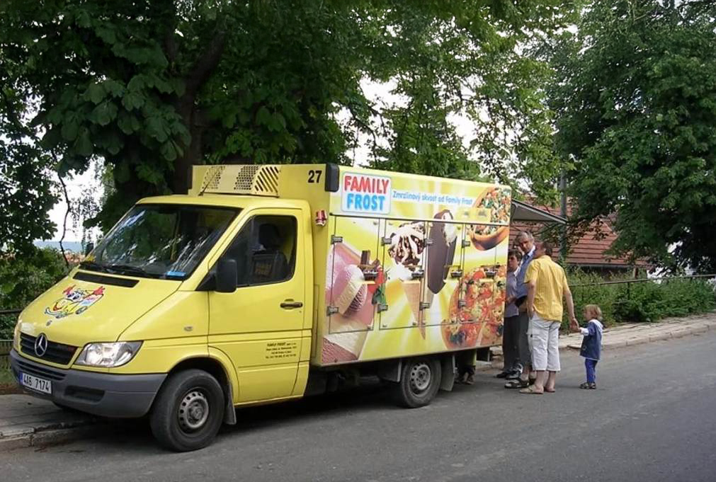 Szukanie drobnych na lody