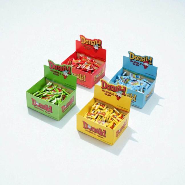 Retro gumy