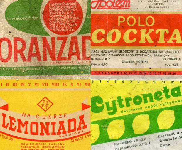 Kolorowe smaki oranżady