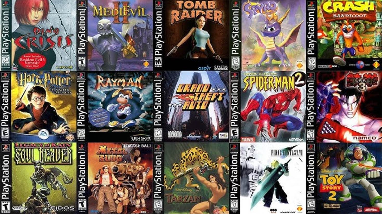 Gry na Playstation 1