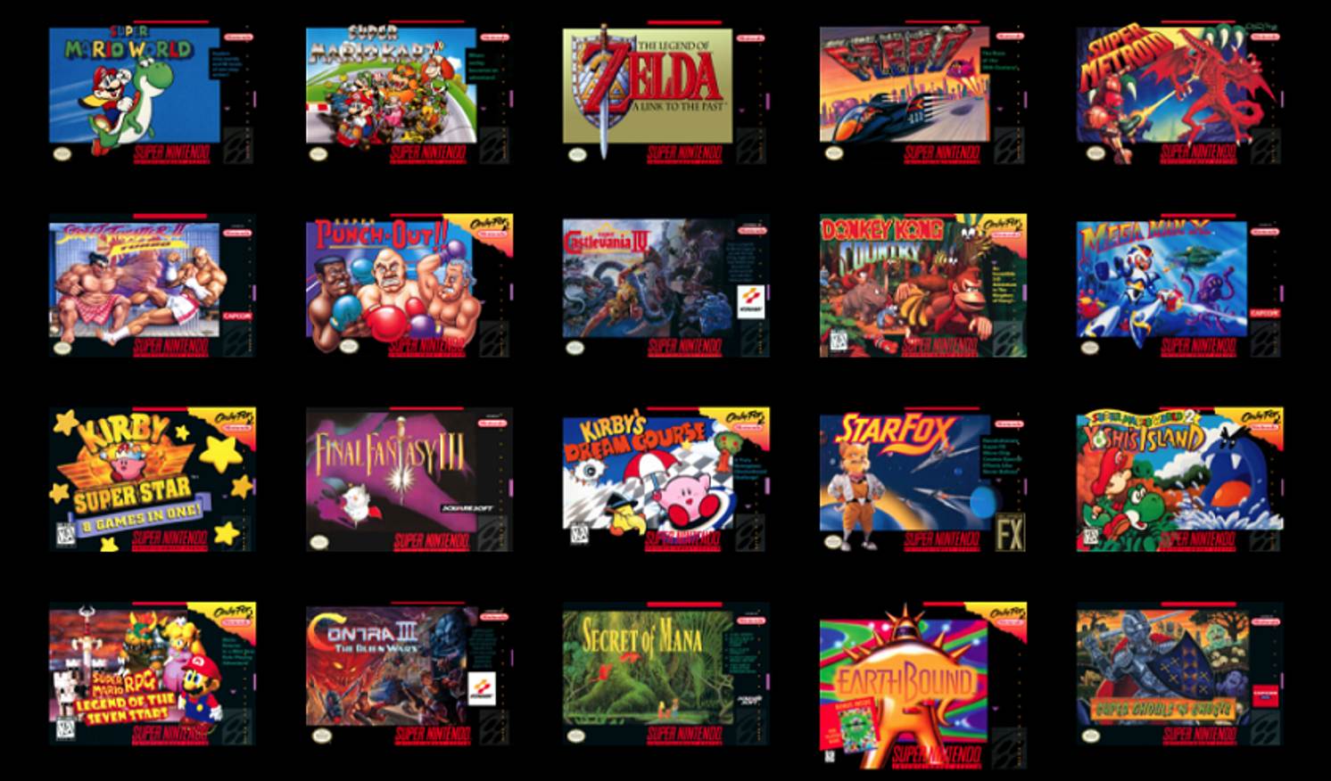 Gry na SNES