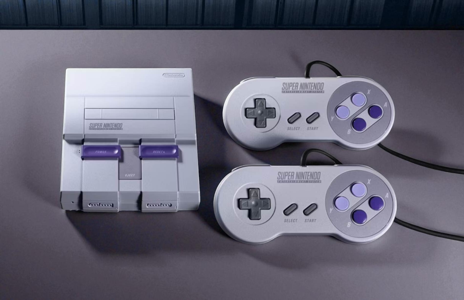 Dwie wersje SNES