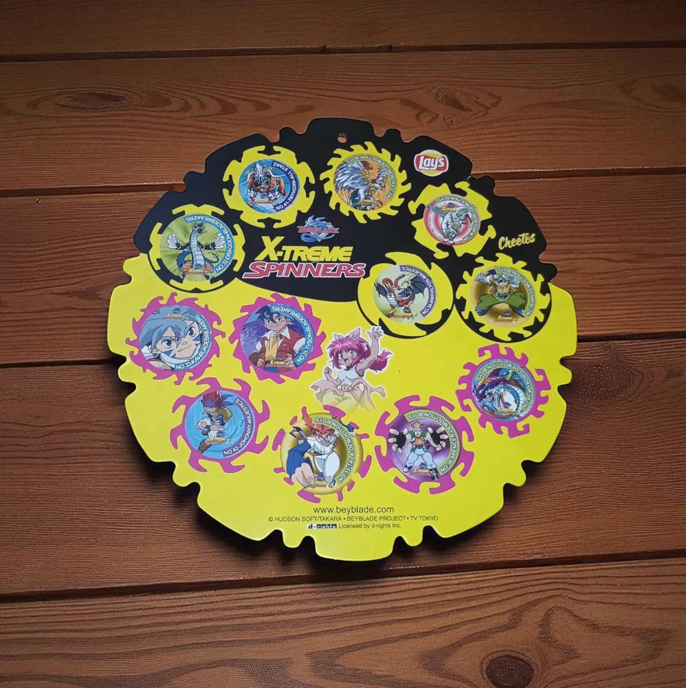 Kolekcja spinnerów tazos