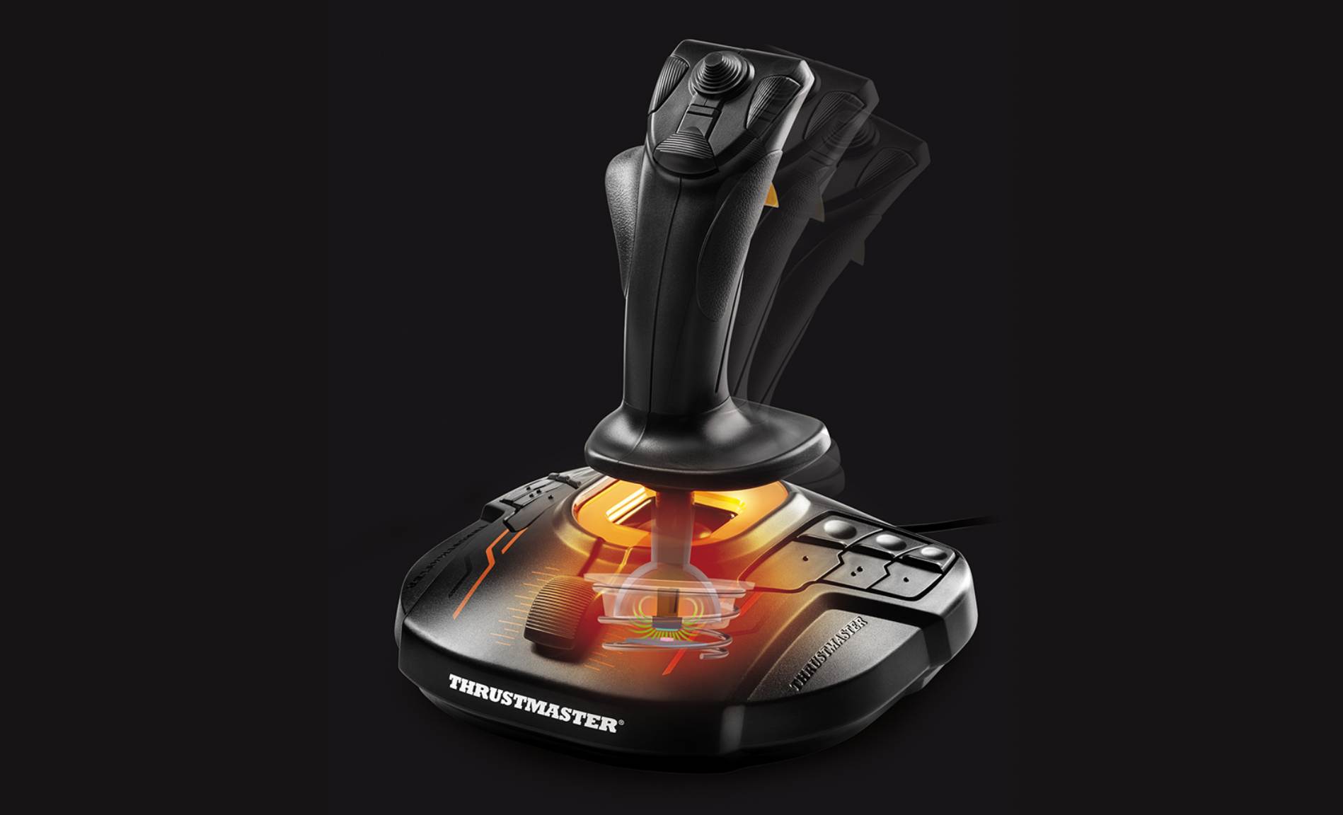 4 osie kierunku joysticka