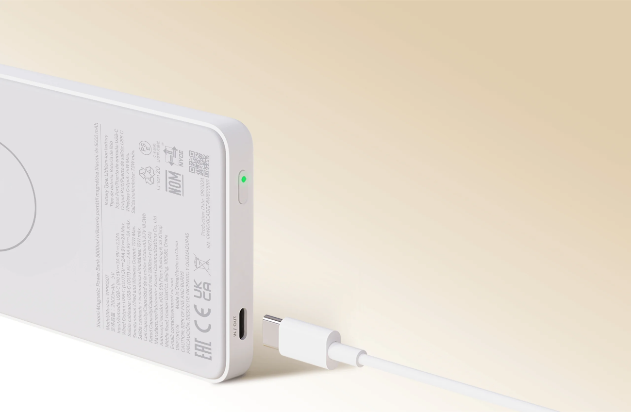 dwukierunkowe ładowanie USB-C
