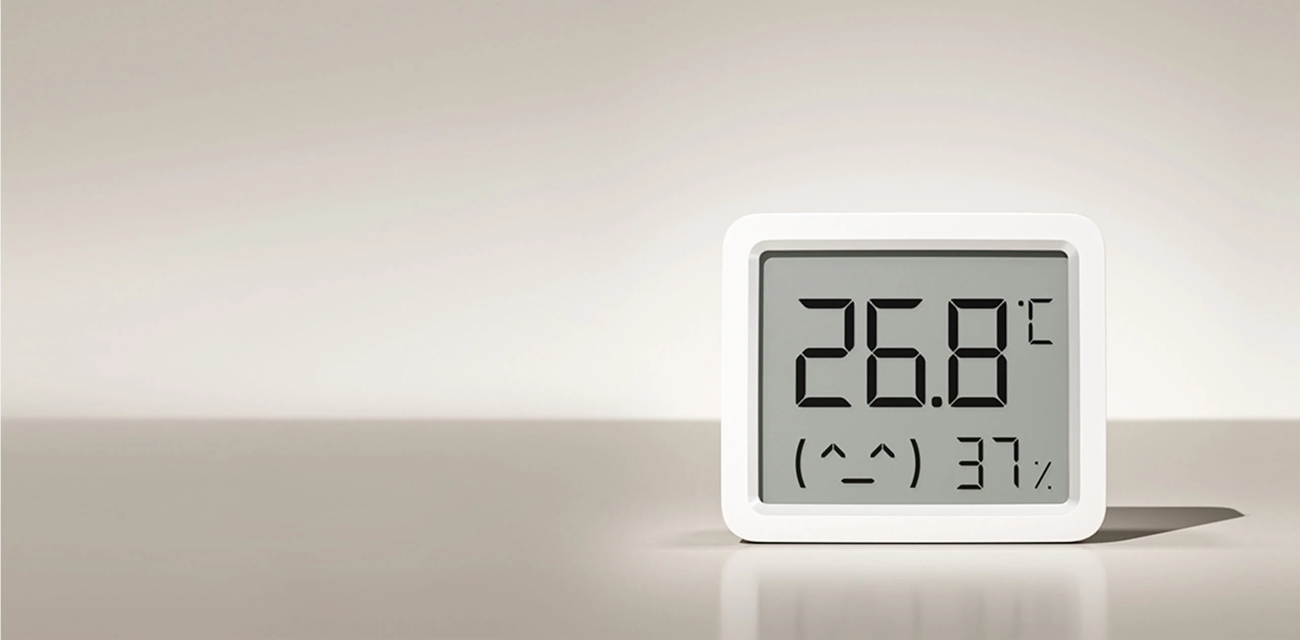 Xiaomi 3 Mini — emotikony komfortu oraz wyraźne wskazania temperatury i wilgotności na ekranie LCD