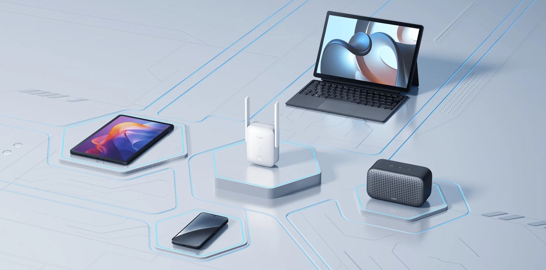 Xiaomi Wi-Fi Range Extender AX1500 wydajny procesor