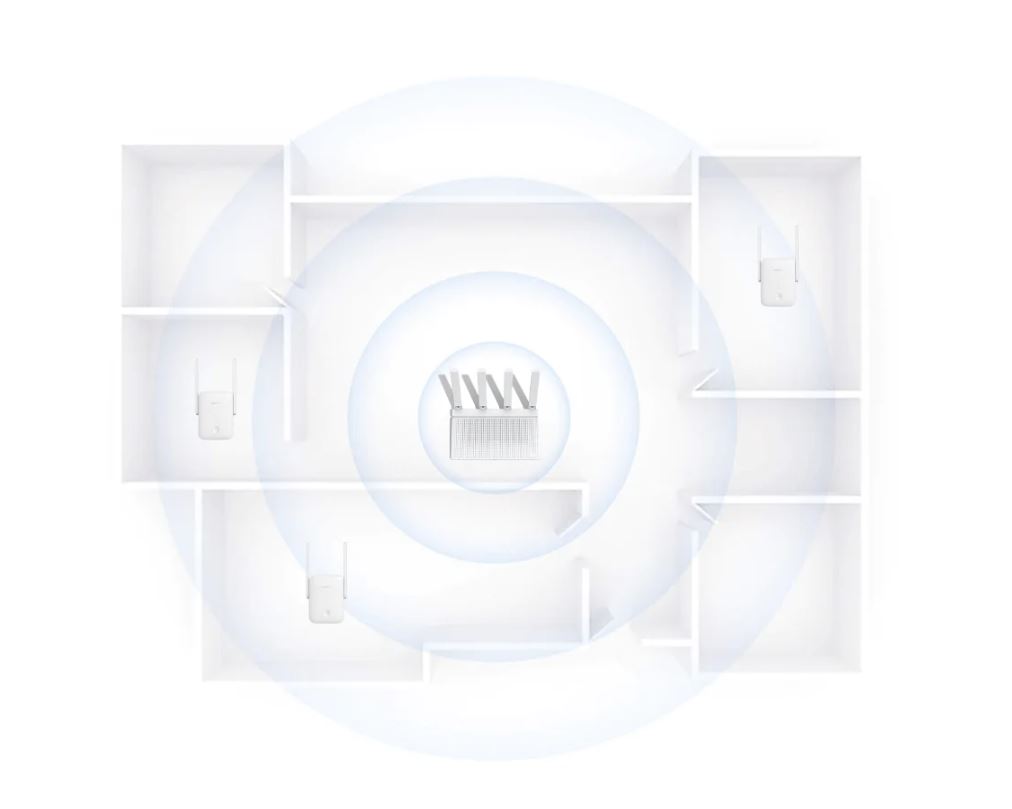 Xiaomi Wi-Fi Range Extender AX1500 gdzie montować