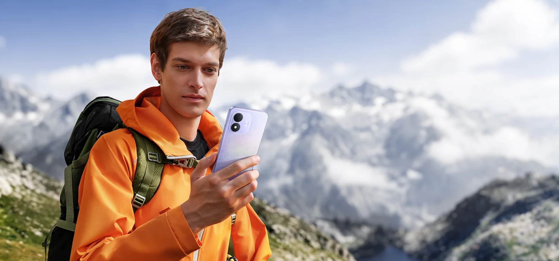 Smartfon w górach